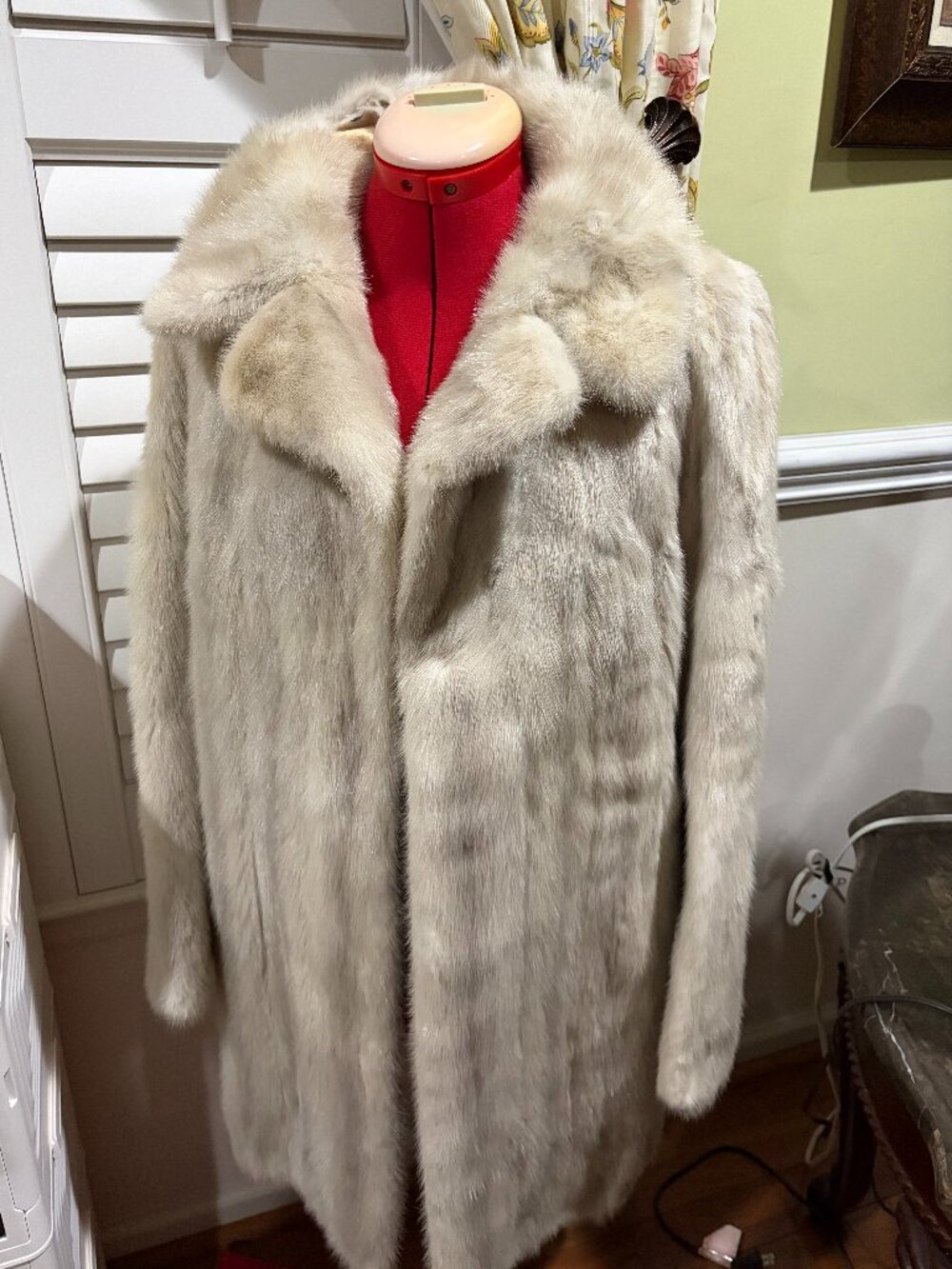 Vintage "Colbert's OF AMARILLO" Fur Coat with Major Defect